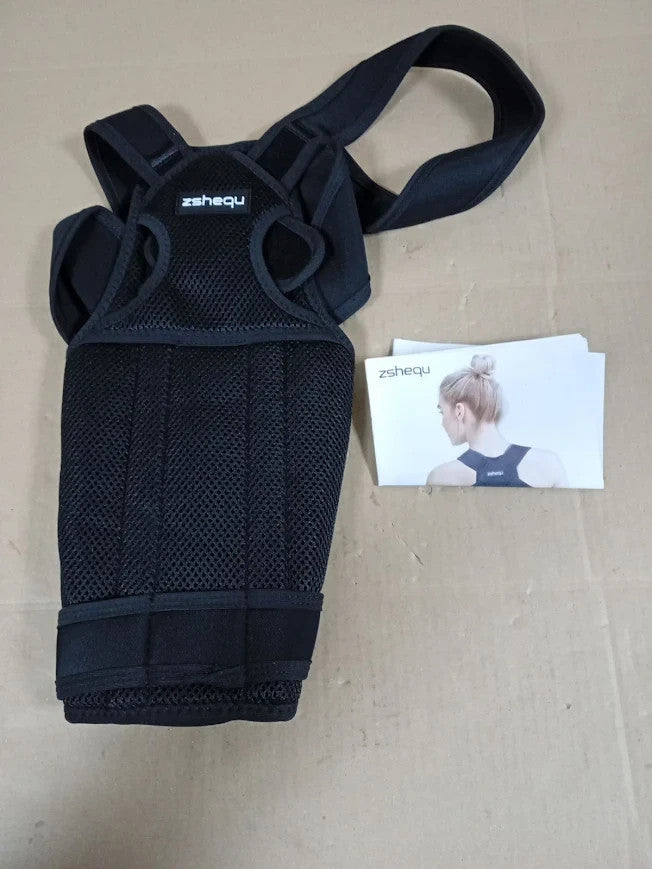 Zshequ Back Support Brace Posture Corrector Adjustable Shoulder Neck Small New