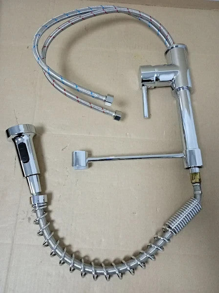 Cobbe Kitchen Spring Tap Kitchen Pull Down Sprayer Shower 2 Spray Modes