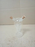 KitchenCraft World Flavours Oil Vinegar Dispenser Glass 2 In 1 Bottle Clear
