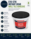 Evo Stik Wall Tile Adhesive Ready Mixed High Strength Instant Grab Economy Size