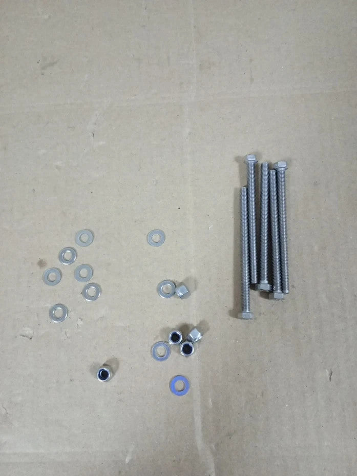 M5x70mm Hex Head Bolts Nuts Washers Stainless Steel 5 Pieces Heavy Duty New