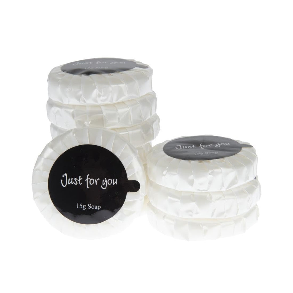Travel Toiletries Just For You Soap 20ml Pack Of 100 Hotel Soap 45x10mm New