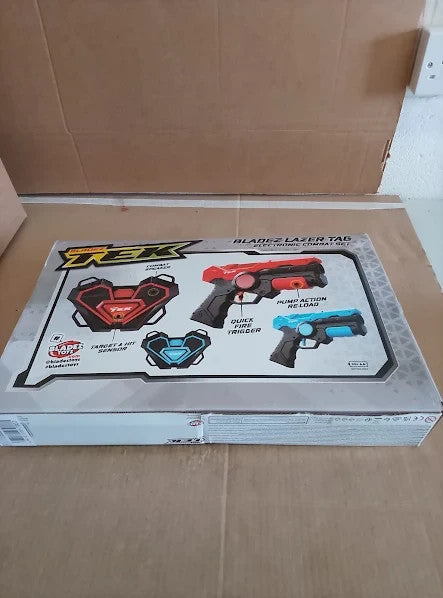 Bladez Toyz Laser Tag Game Kids 15m Range Sensor Armour 2 Player 8+ New