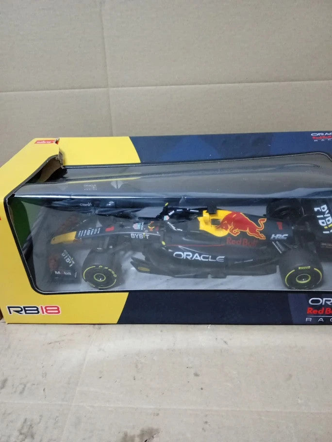 CMJ RC Cars Oracle Red Bull Racing F1 RC Remote Control RB18 Scale 1:18 New