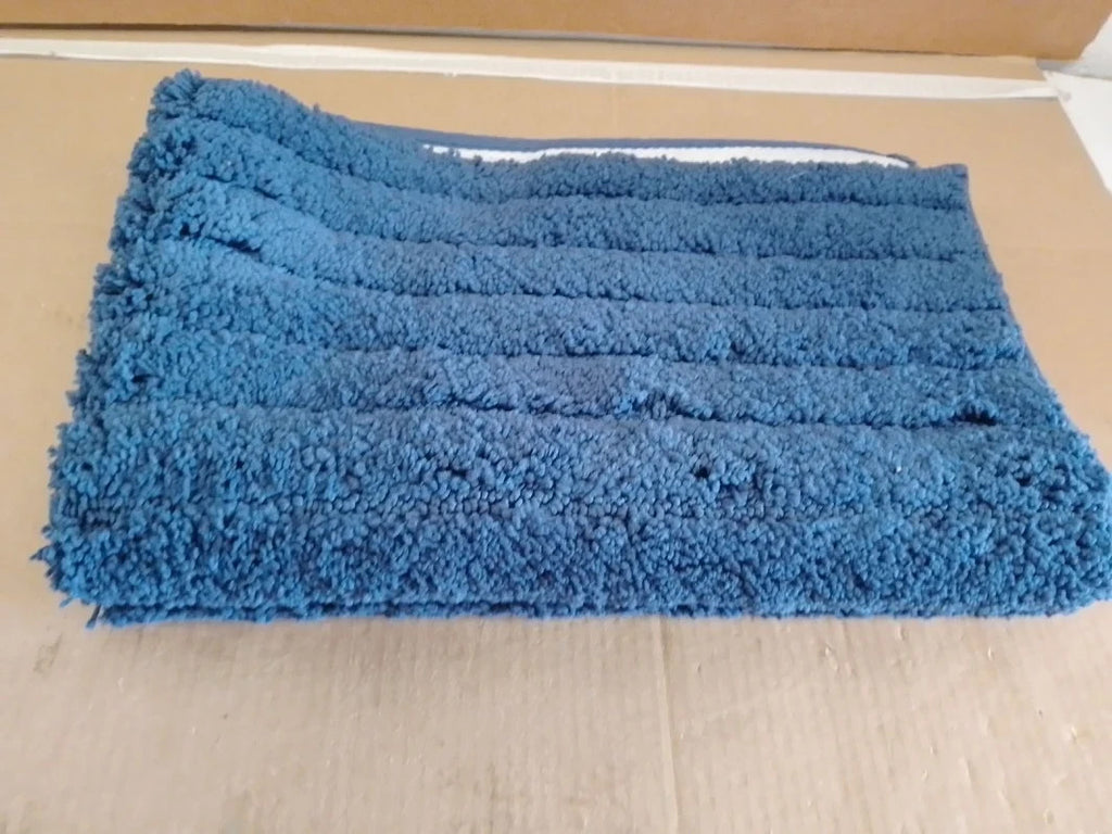 Habitat Navy Supersoft Quick Dry Bath Mat Bathroom Shower Floor Rug Design New