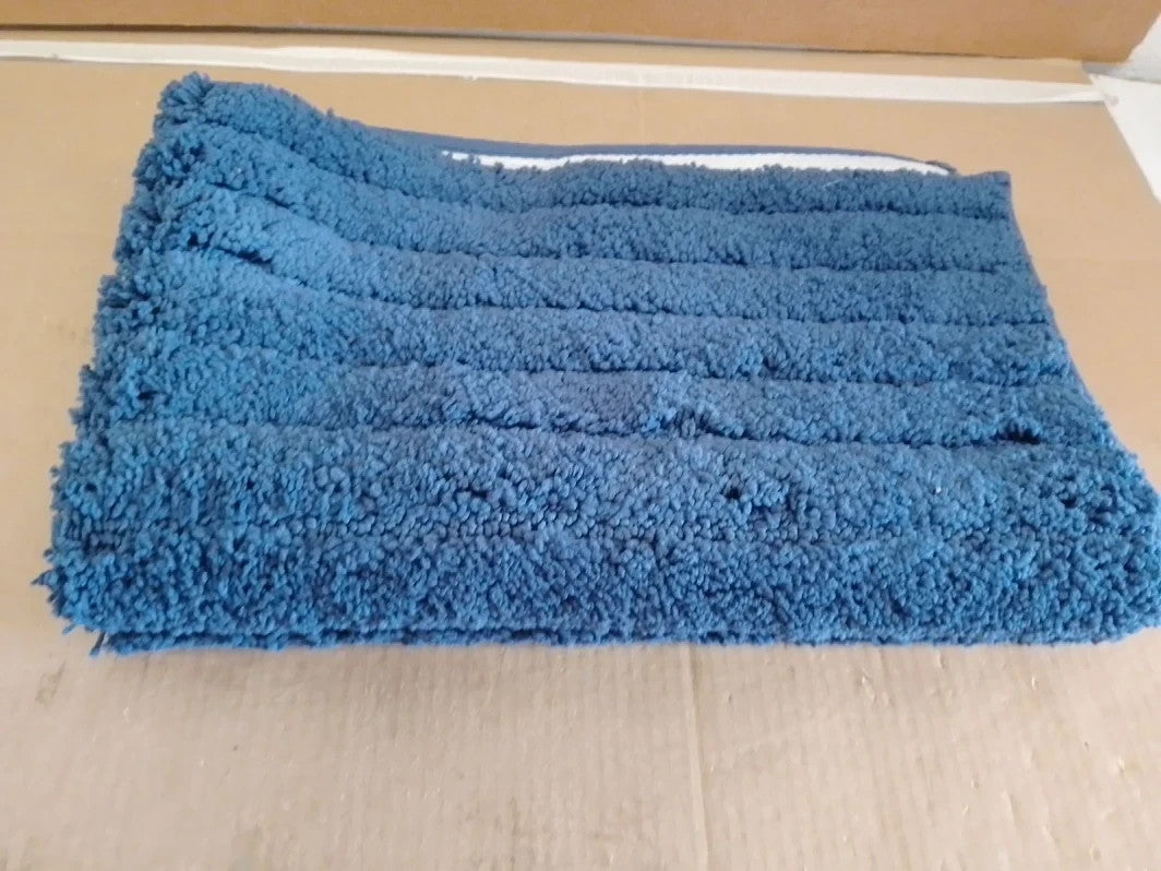 Habitat Navy Supersoft Quick Dry Bath Mat Bathroom Shower Floor Rug Design New