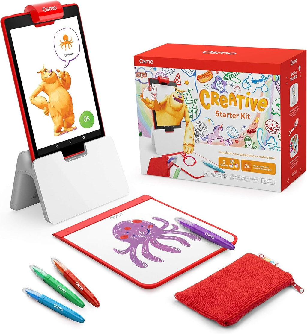 Osmo Creative Starter Kit Fire Tablet 3 Educational Learning Games 5+ New