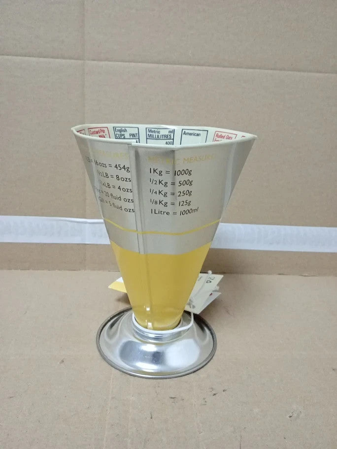 Tala Yellow 1950s Retro Cook Measure Alternative Easy Measure Wide Range Food