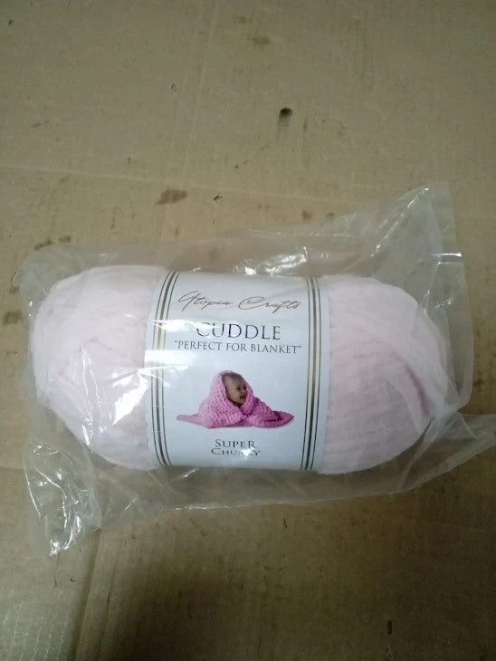 Utopia Crafts Cuddle Super Chunky Chenille Soft Yarn Knitting Crochet New