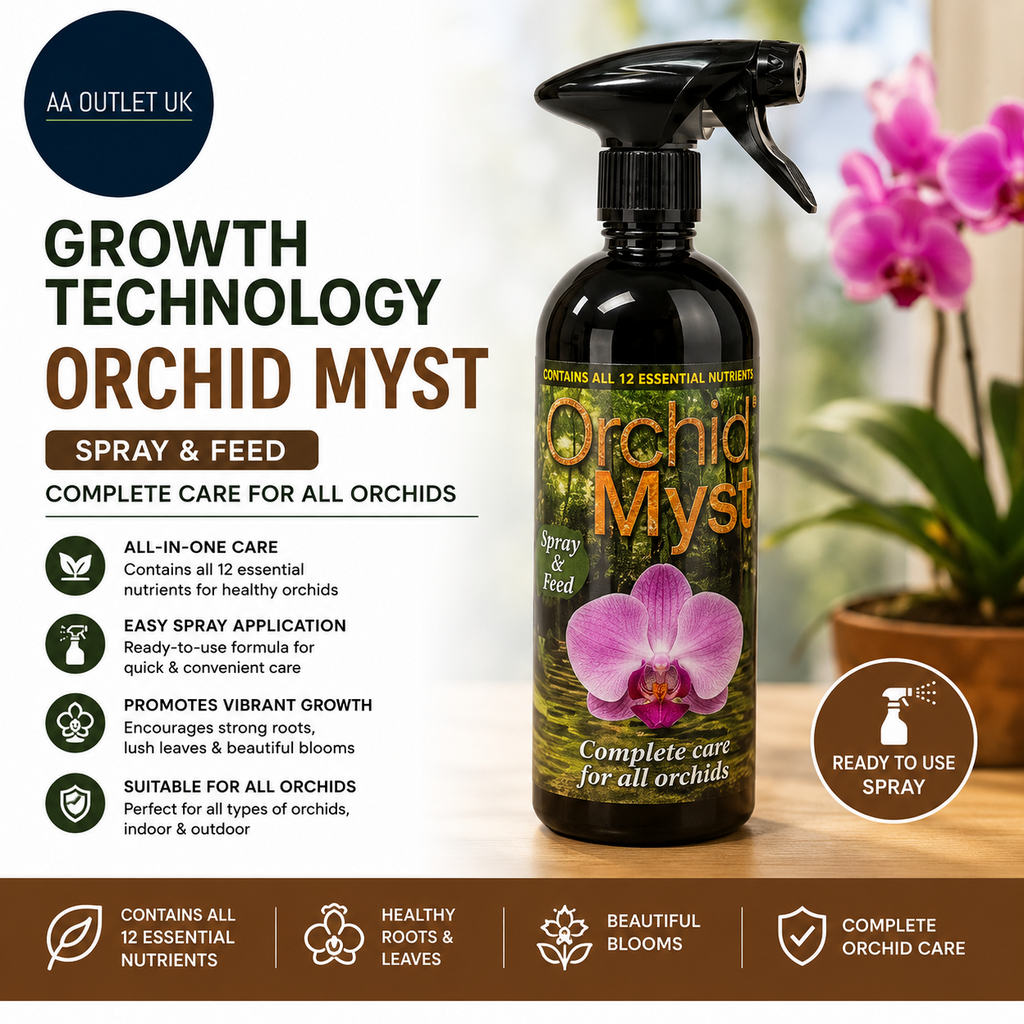 Growth Technology GTOM750 Orchid Care Myst Spray Brown