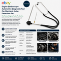 Engine Stethoscope Automotive Diagnostic Tool Car Mechanic Noise Detection Set