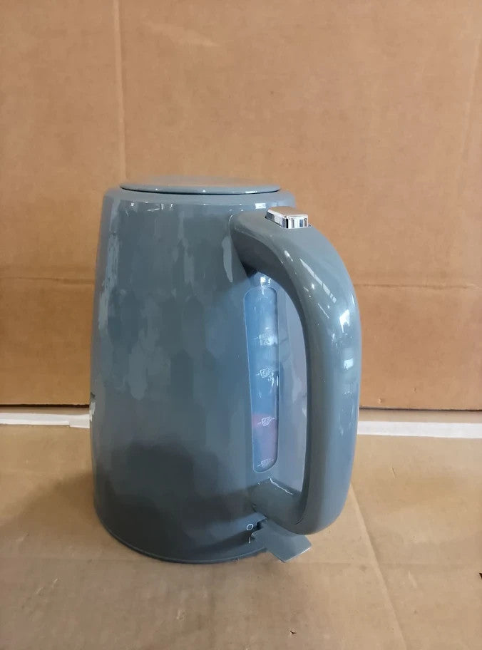 Russell Hobbs Honeycomb Electric 1.7L Cordless Kettle Fast Boil 3kw Grey New
