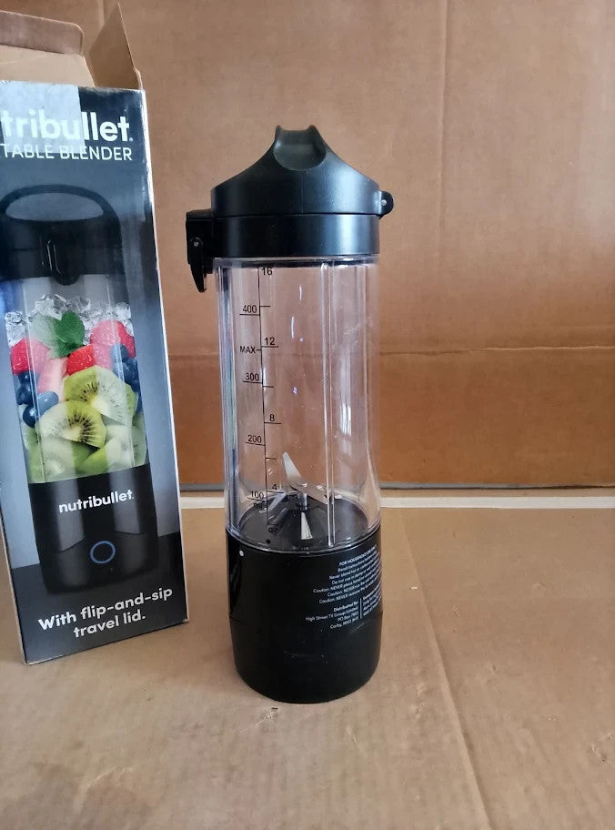 Nutri bullet Portable Blender Black Powerful Extractor Blade 475ml Cup To Go New