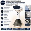 Russell Hobbs Steam Genie Handheld Clothes Steamer 200ml 1600W 25591 Compact