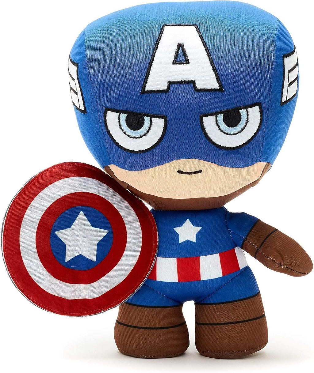 Disney Store Captain America Small Soft Plush Toy Marvel 12x18x28cm New