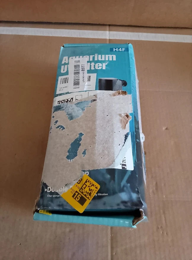 Tararium 600L/H 4 in 1 Aquarium Filter UV Pump Clarifier Silent 40 150L Tank
