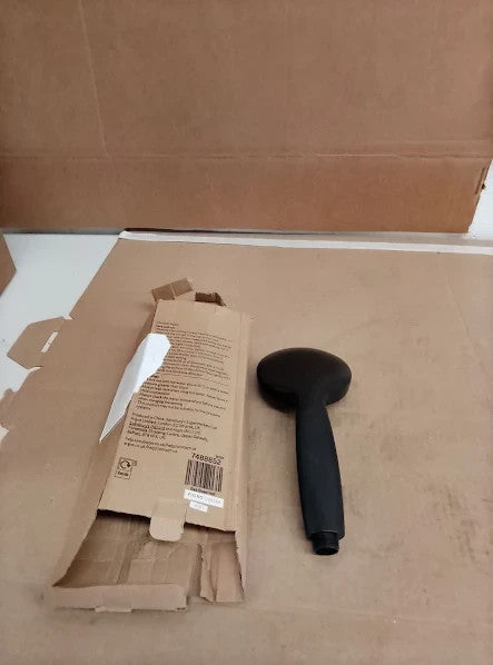 Argos Home 3 Function Shower Head Black Hose Material Powder Coated Steel New