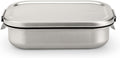 Brabantia Lunch Box Medium Stainless Steel Adjustable Divider Sandwich Snack New