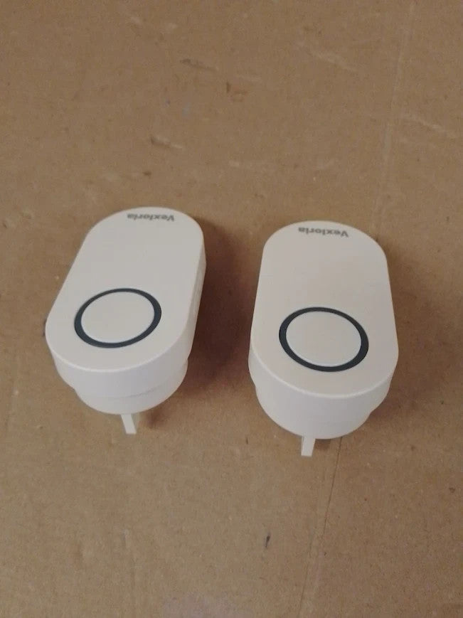 Vexloria Wireless Doorbell Receiver 150m Long Range Battery Operated White