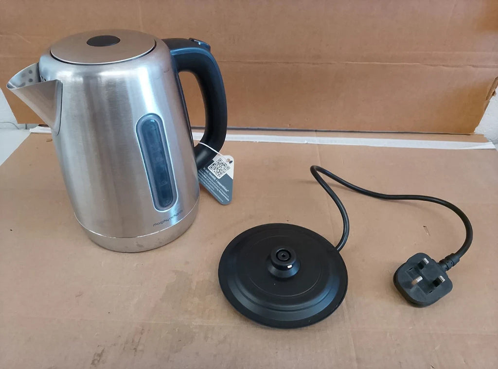 Morphy Richards Equip Jug Kettle 1.7L 3Kw Rapid Boil Removeable Limescale New