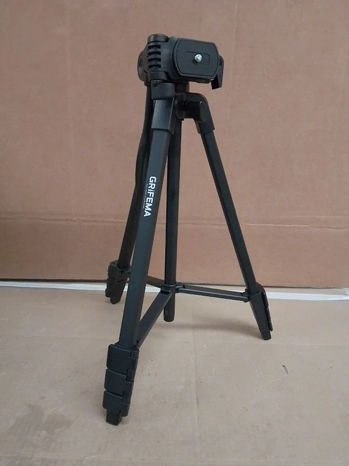 Grefema Tripod 55in 140cm Foldable Aluminum Lightweight Phone Camera New