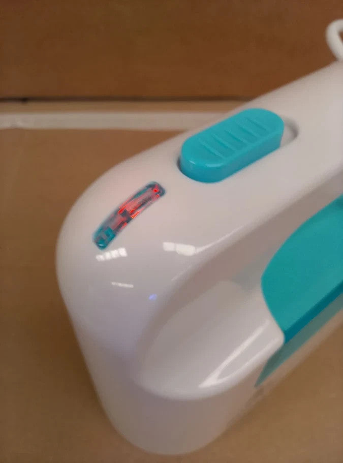 High Street TV NuSteam Handheld Steam Cleaning System Clear Lightweight