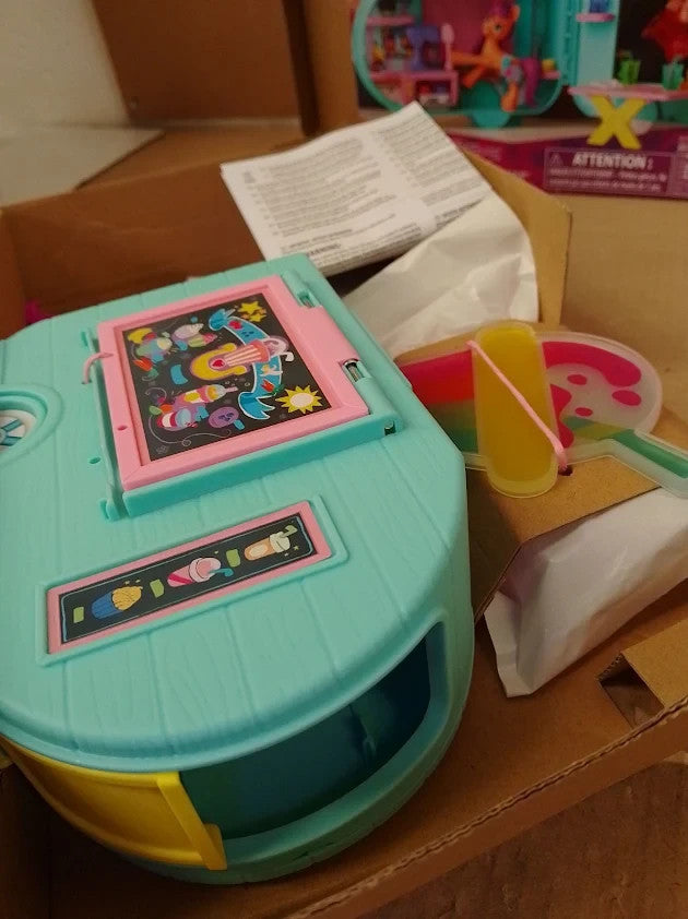 My Little Pony Sunny Starscout Smoothies Truck Pony Hoof Heart 3+ New