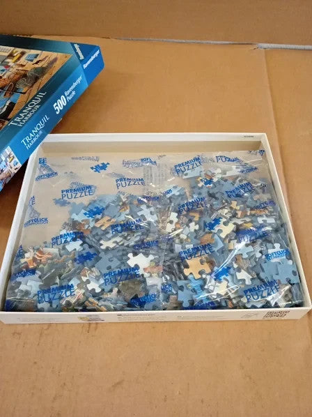 Ravensburger Tranquil Harbour 500pcs Jigsaw Puzzle Adults Kids 49x36cm 10+ New