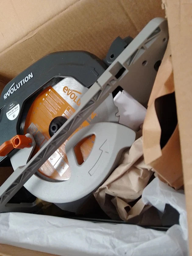 Evolution Power Tools R185CCSX Circular Saw 1020mm Track Cuts Metal New
