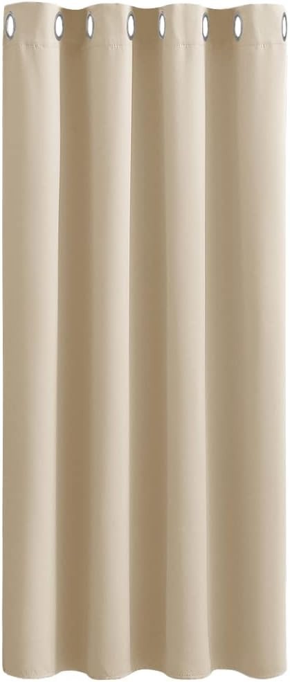 Pony Dance Light Beige Thermal Insulated Curtain Single Panel 34x54in New