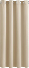 Pony Dance Light Beige Thermal Insulated Curtain Single Panel 34x54in New