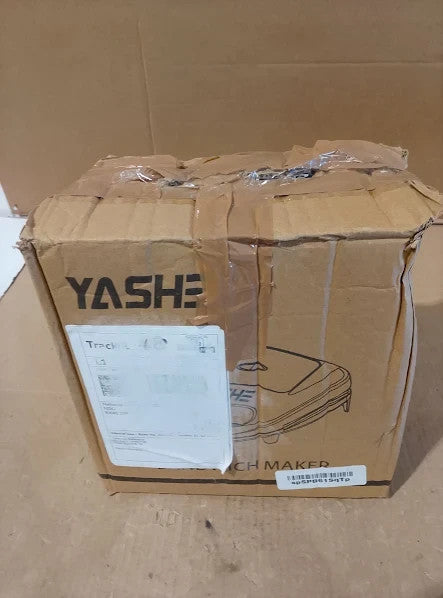 Yashe Panini Press Sandwich Maker 750W Grill Indicator Lights Non Stick New