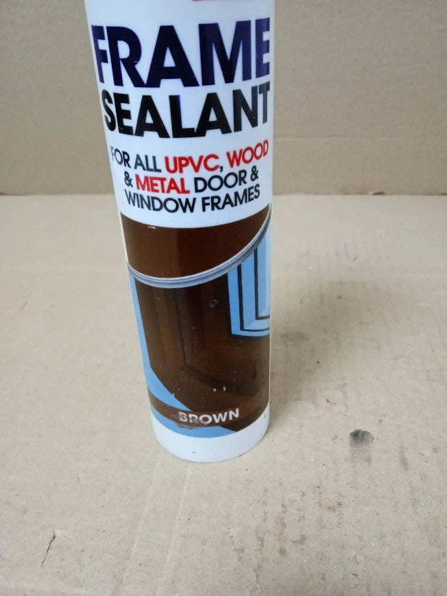 151 Frame Sealant All UPVC Wood Metal Door Window Permanent Fast Drying Brown