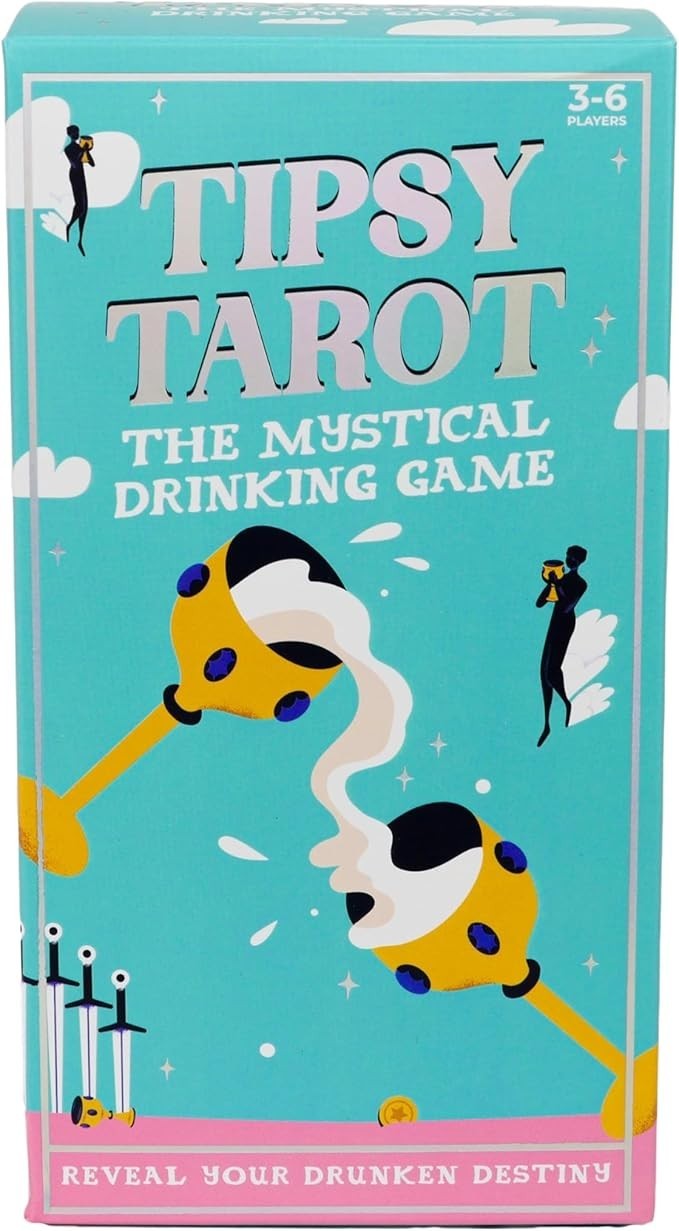 Gift Republic Tipsy Tarot Mystical Drinking Game Women Unveil Your Drunken New