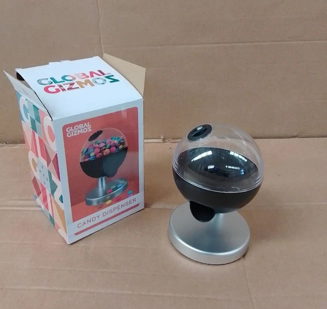 Global Gizmos 53950 Mini Touch Activated Candy Dispenser Sweet Jar Kids Toy