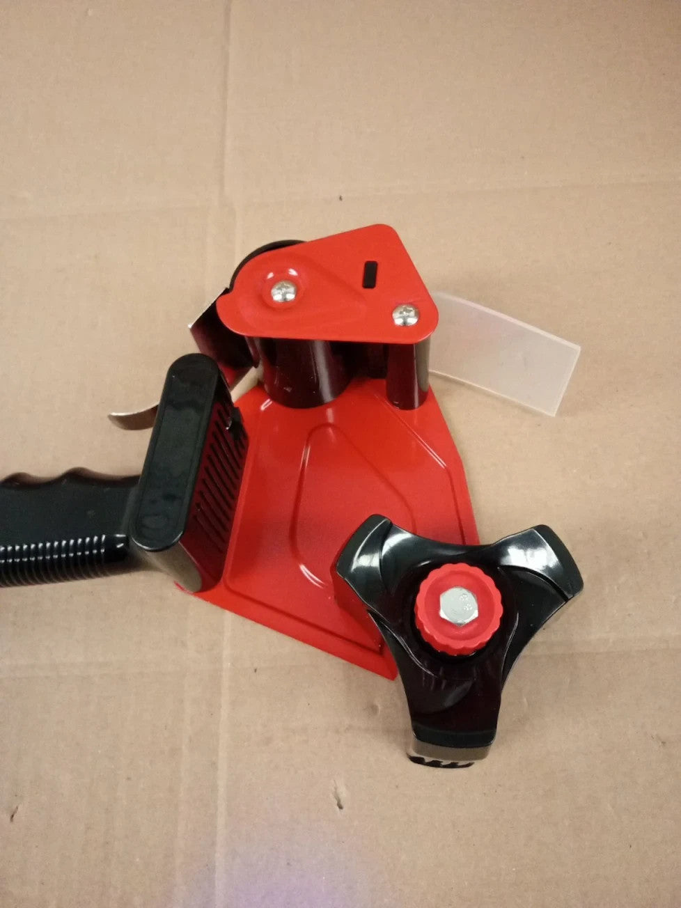 Fit For The Job Brown Parcel Tape Gun & Dispenser Heavy Duty Packing Sealing