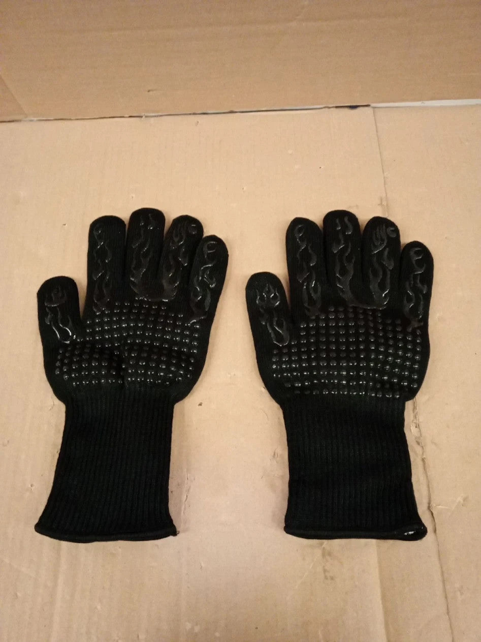 Oven Gloves Extreme Heat Resistant Hand Protection Grill Gloves Non Slip Silicon