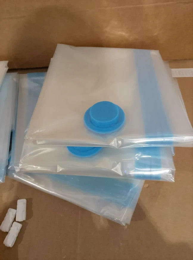 DrySmart Vacuum Storage Bags 80x110cm Jumbo Compression Zip Seal Space Saver