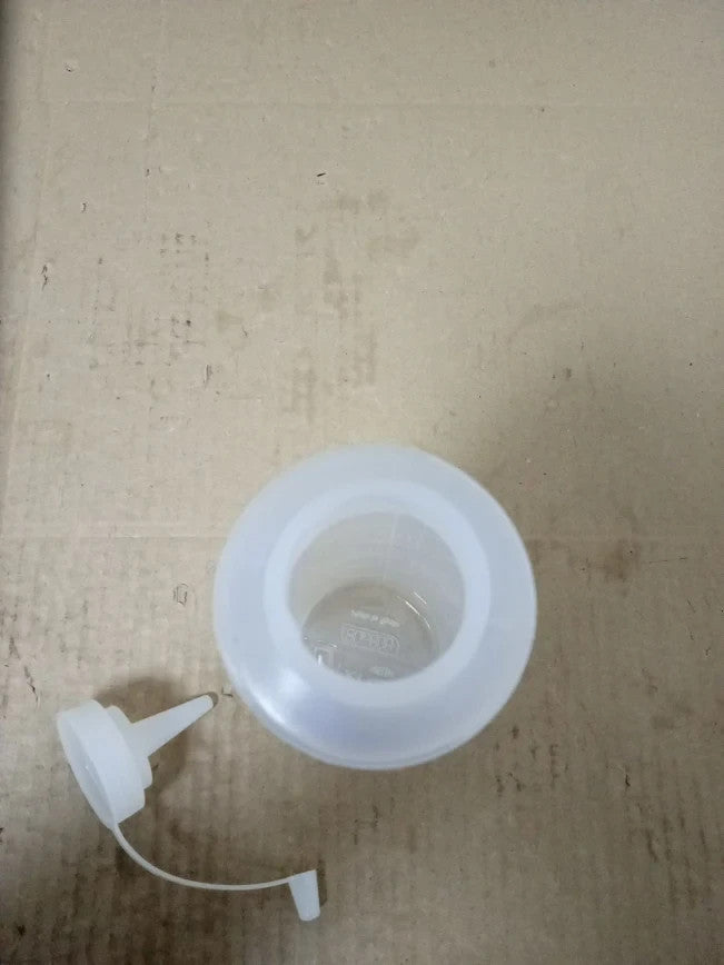 Ibili 773904 Plastic Squeeze Bottle White 400ml New
