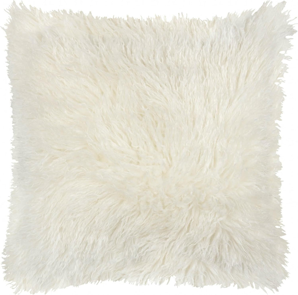Furn Rowan Cushion Cover  Soft Faux Fur Mongolian Style Decorative Cushion New