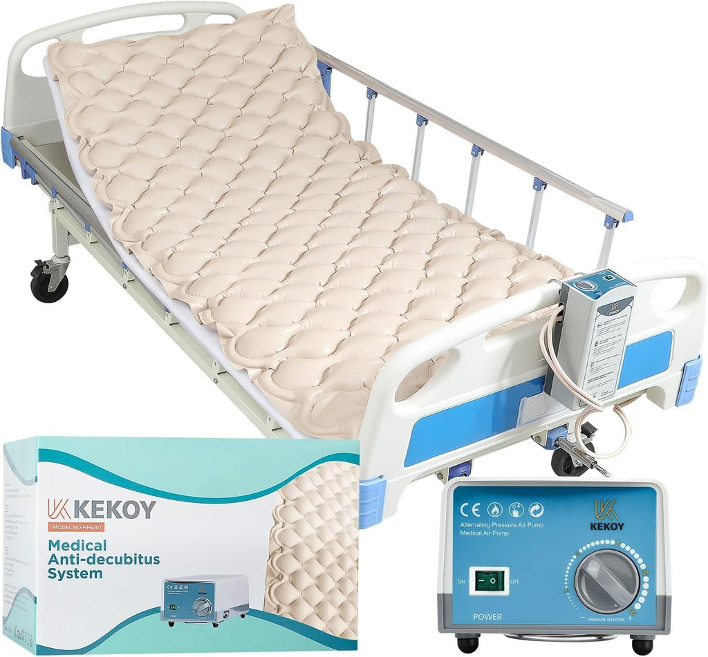 Kekoy Alternating Pressure Mattress Bed Sore Prevention Improved 190x89cm New