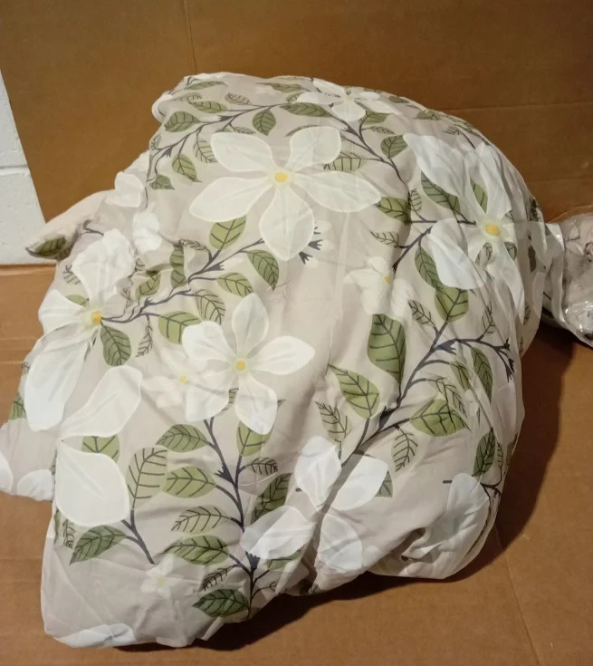 Whale Flotilla King Size Coverless Duvet 7.5 TOG Floral Quilt 220x230cm New