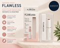 Finishing Touch Flawless Dry Cordless Facial Trimmer White Removes Hair