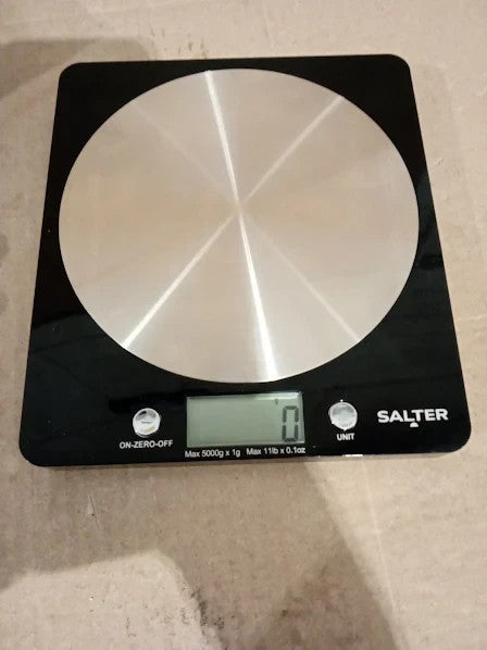 Salter 1036 Digital Kitchen Cooking Baking Scales Food Weight 5KG Capacity