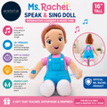 Ms Rachel Speak & Sing Doll 16” Tall Interactive Toy 4 Songs 6months To 3+ Years