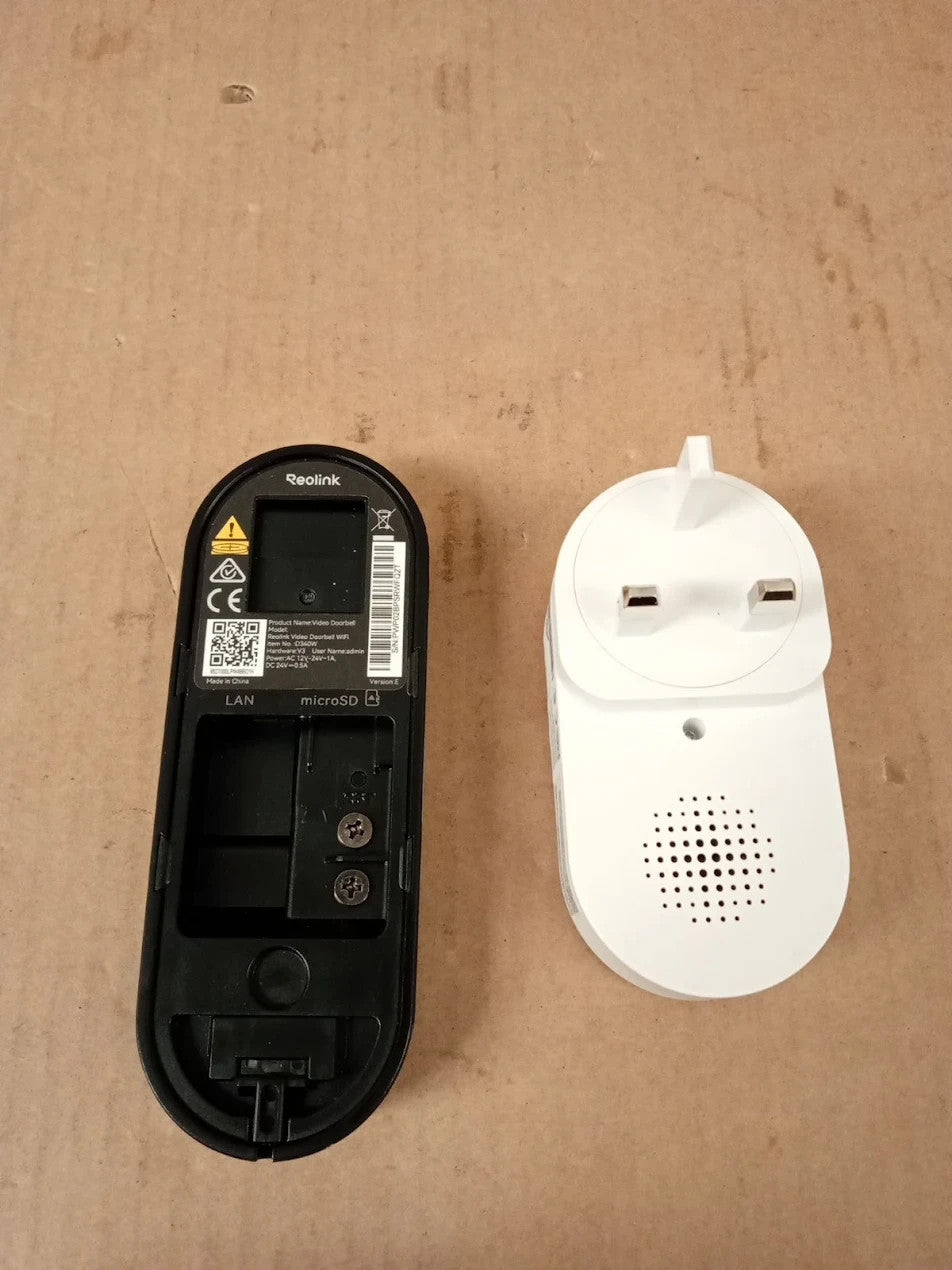 Reolink Wired Video Doorbell Chime 2K 5MP HD 2.4 5GHz Wifi Camera 180° Wide View
