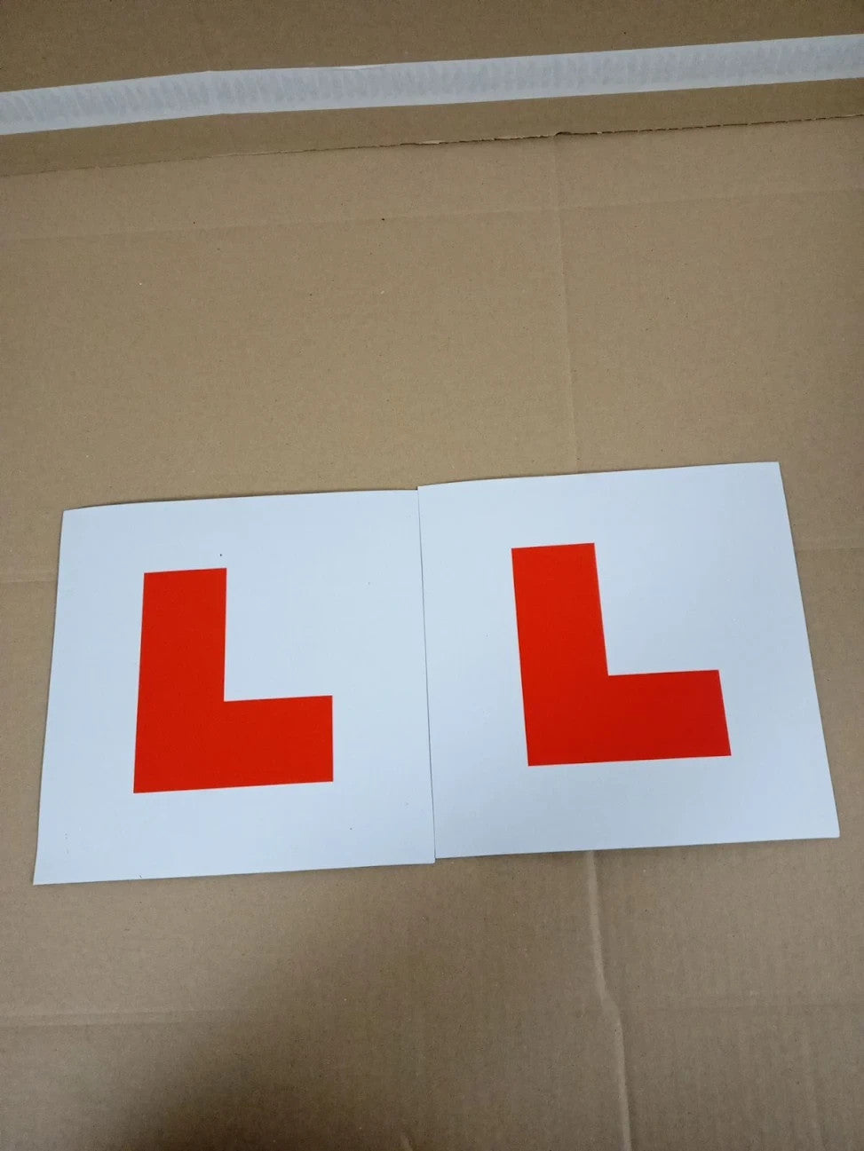 ARVO 2 Pack Magnetic L Plates Cars Strong & Thick Learner Plates No Melting