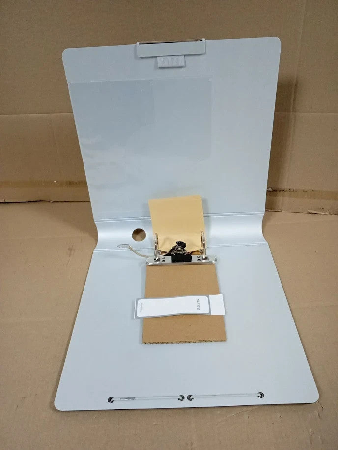 Leitz A4 Lever Arch File Titan Blue 65mm Elastic Fastening 11090069 Light New