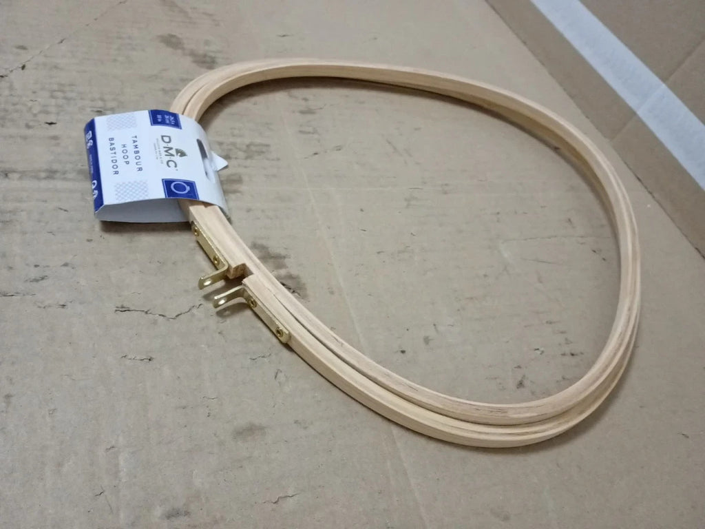 DMC Triangle Wooden Embroidery Hoop Frame 10in 26.5x26cm New