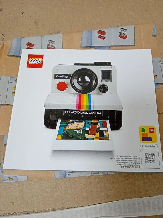 Lego Ideas Polaroid OneStep SX70 Camera Set Adults Vintage 21345 New